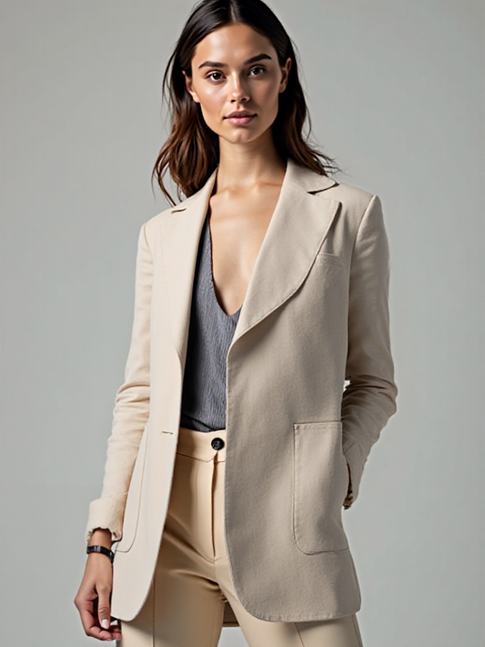 Eliane Casual Blazer | Women’s Tailored Lightweight Jacket for Work & Leisure
