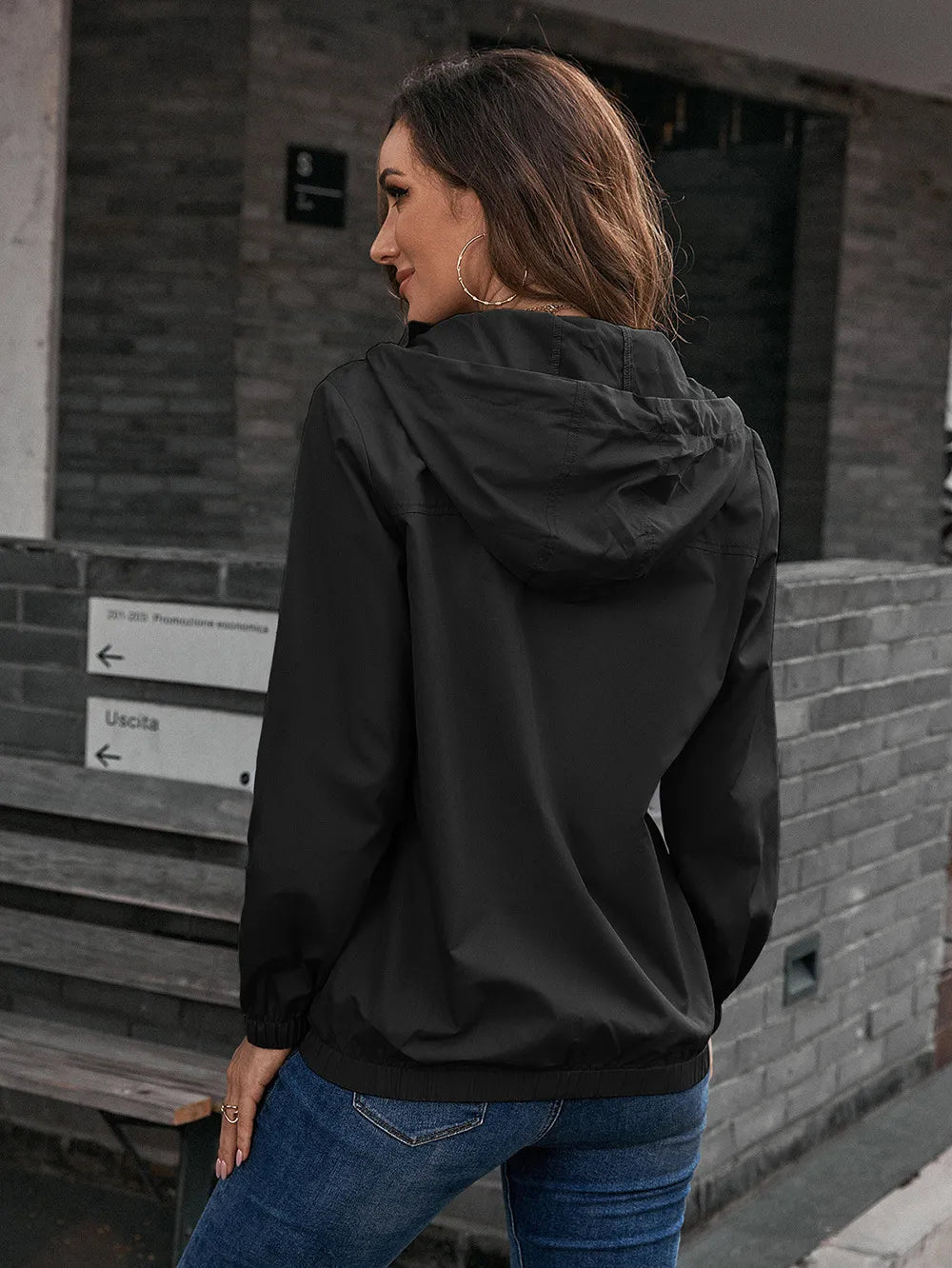 Isabelle Waterproof Trench Coat | Women’s Rain Jacket with Hood for All Seasons