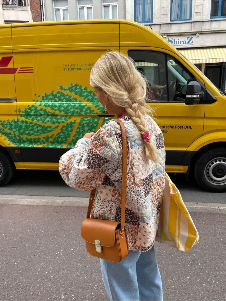 Julot Boho Summer Jacket | Lightweight Women’s Patchwork Floral Coat