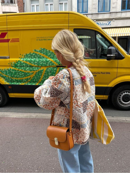Julot Boho Summer Jacket | Lightweight Women’s Patchwork Floral Coat