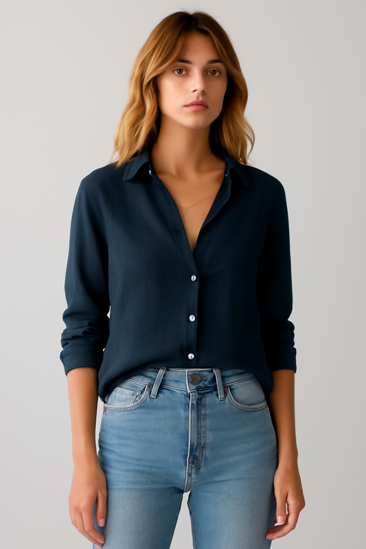 Elise Long Sleeve Blouse | Elegant Women’s Top for Work & Evenings