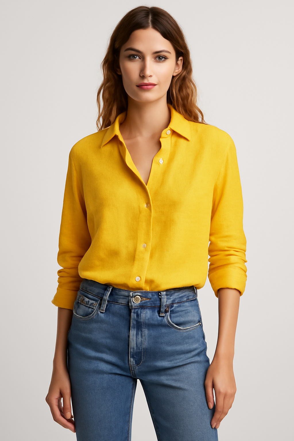 Elise Long Sleeve Blouse | Elegant Women’s Top for Work & Evenings