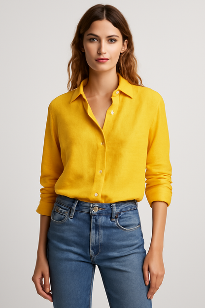 Elise Long Sleeve Blouse | Elegant Women’s Top for Work & Evenings