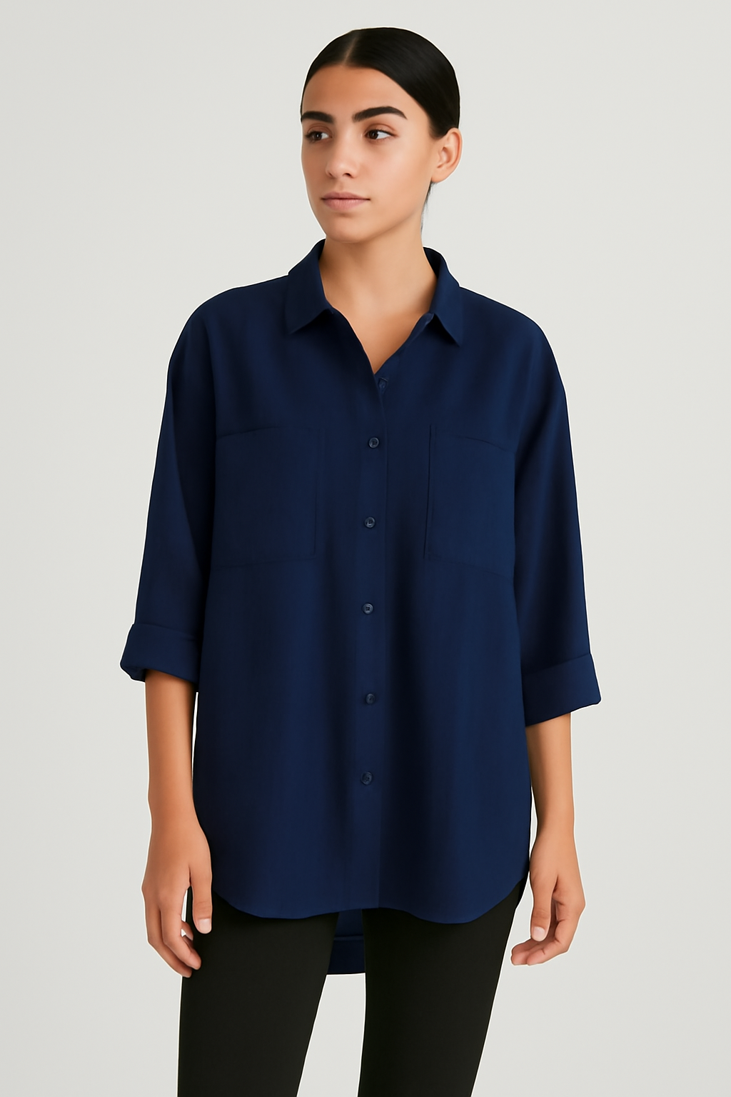 Amara Linen Blouse | Elegant Women’s Breathable Shirt for Spring & Summer
