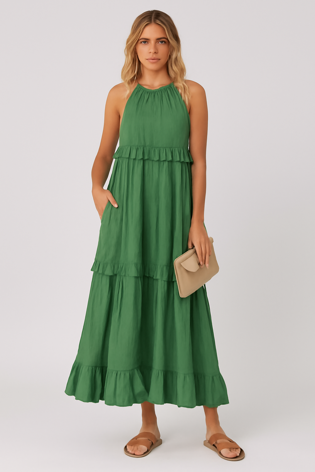 Aurelienne Maxi Dress | Elegant Flowing Evening Gown for All Occasions