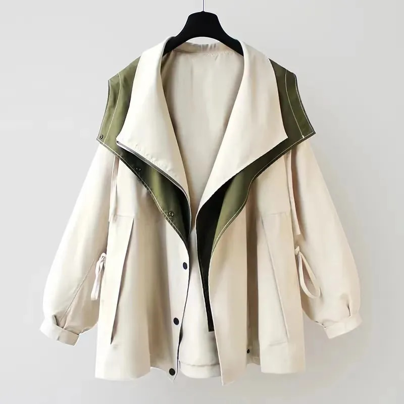 Clarette Vintage Windbreaker | Retro Women’s Jacket for All Weather