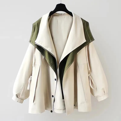 Clarette Vintage Windbreaker | Retro Women’s Jacket for All Weather