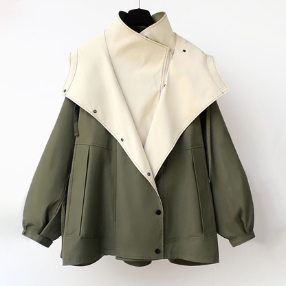Clarette Vintage Windbreaker | Retro Women’s Jacket for All Weather