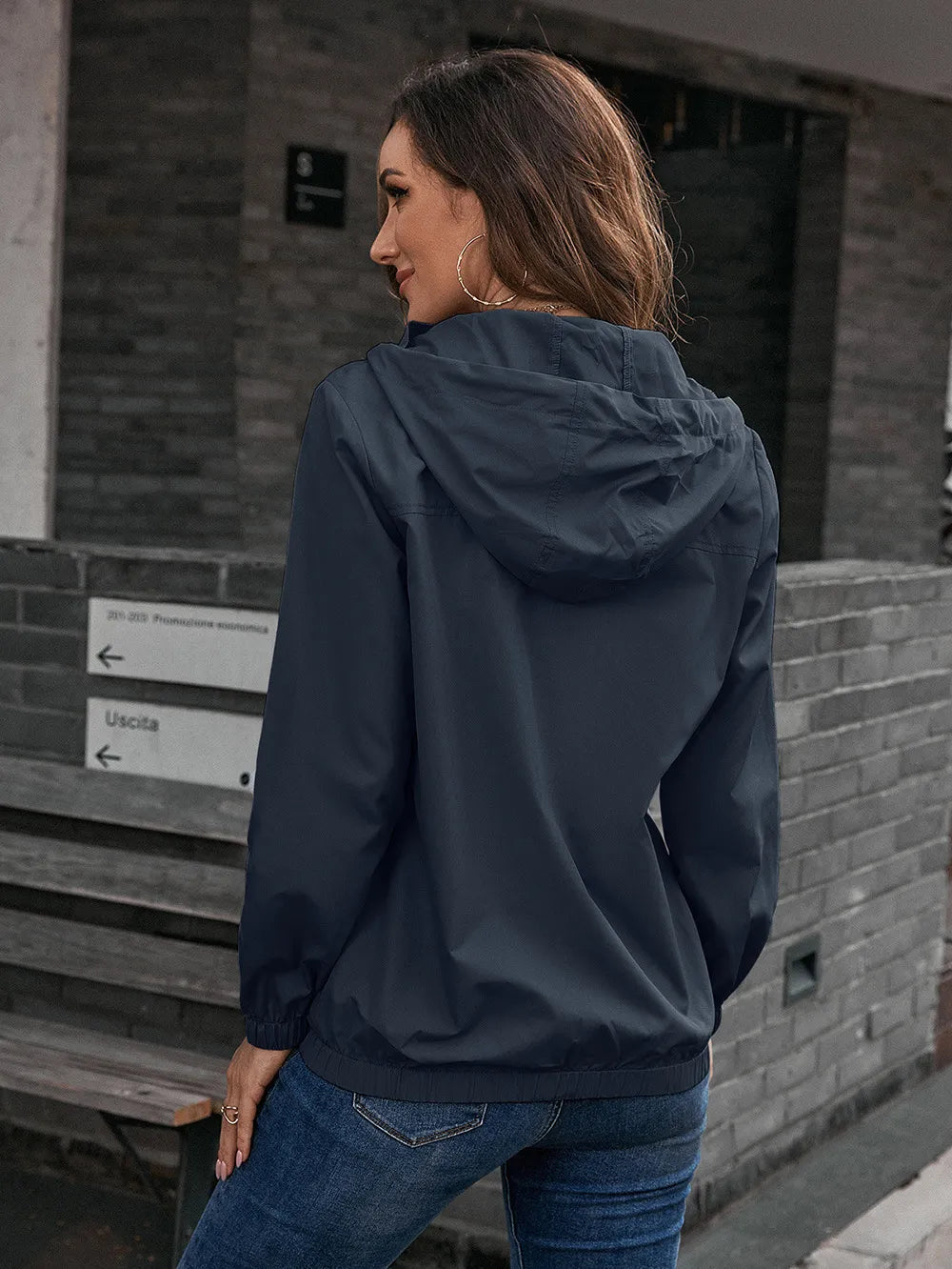 Isabelle Waterproof Trench Coat | Women’s Rain Jacket with Hood for All Seasons