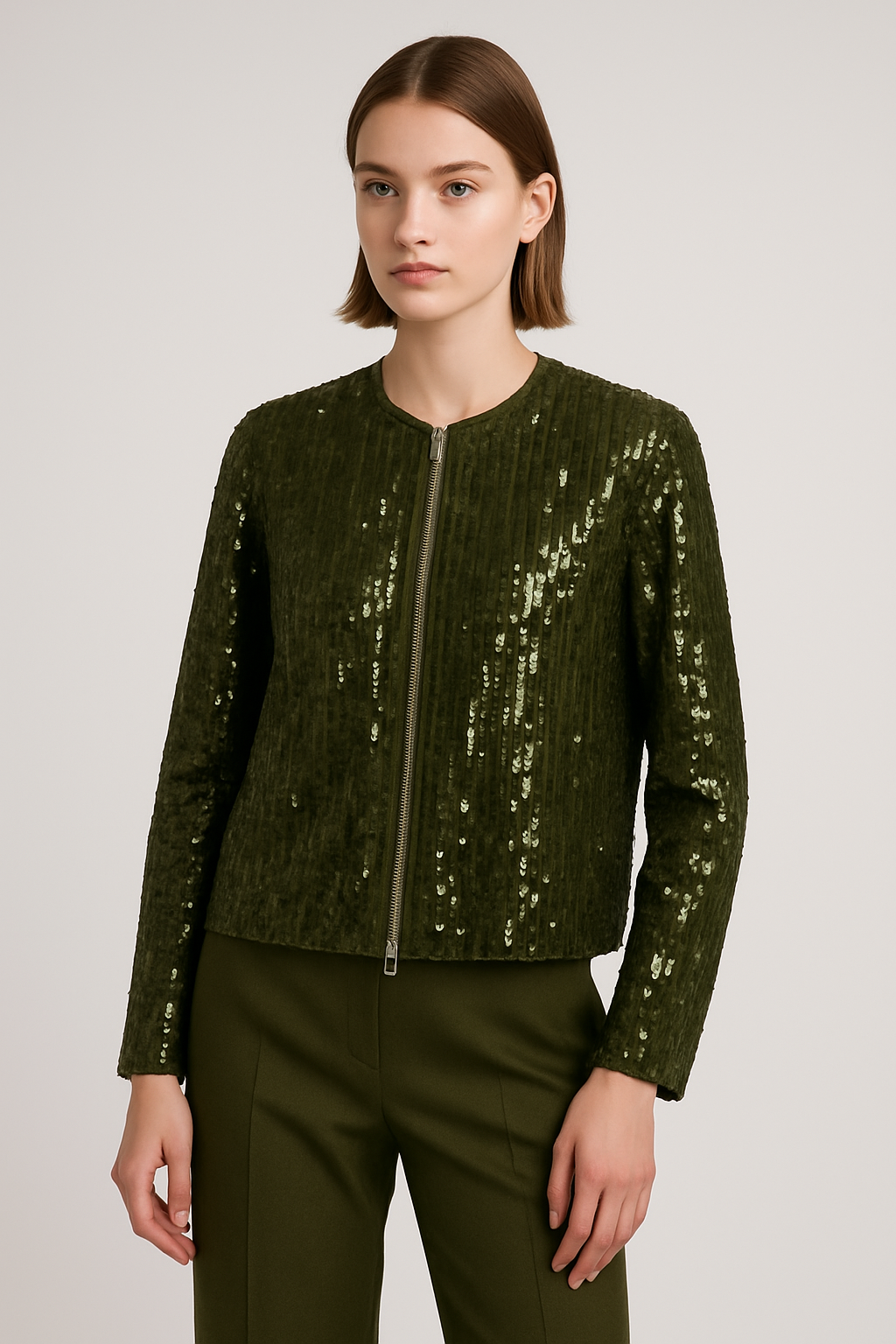 Aurora Sequin Jacket | Glamorous Women’s Coat for Parties & Chic Nights