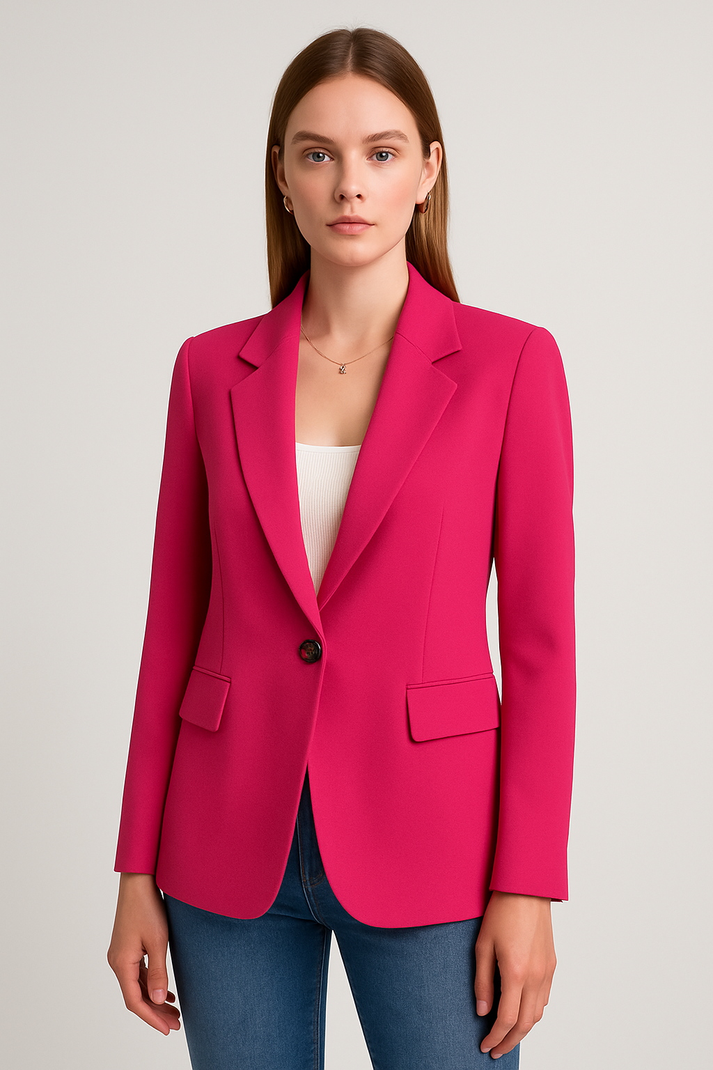 Claire Women’s Blazer | Elegant Black Jacket for Work & Special Occasions