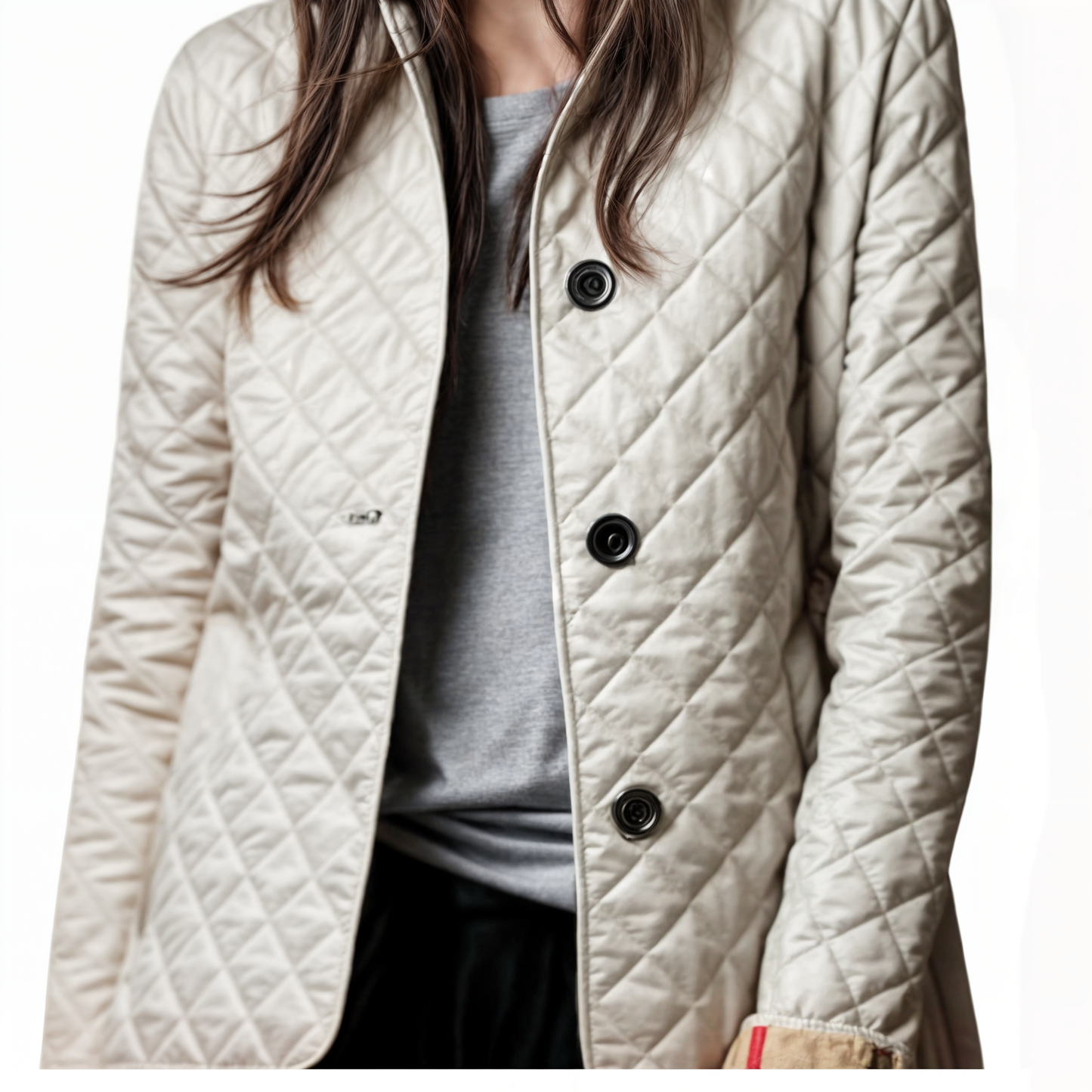 Clara Padded Winter Coat | Warm Women’s Quilted Jacket with Folded Collar
